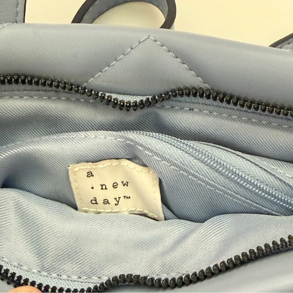 A New Day Blue Handbag Backpack